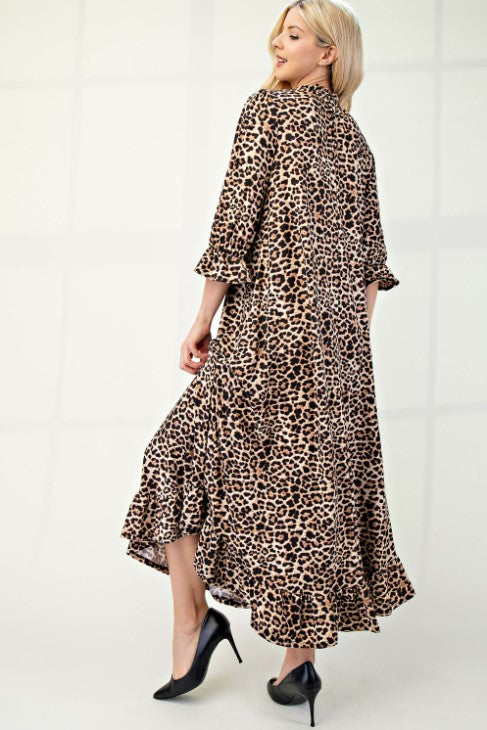 Leopard Print Dress